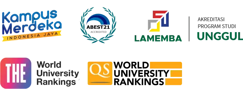 Akreditasi Kampus Merdeka, ABEST21, LAMEMBA, THE dan QS World University Rankings